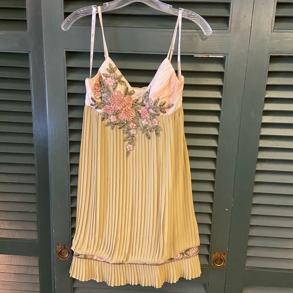 Beautiful sequin pleated dress